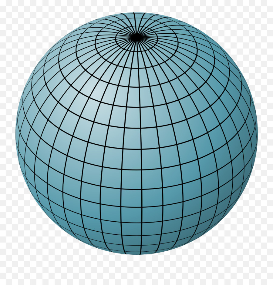 Sphere Filled Blue - Fact About Latitude And Longitude Emoji,Freaked Out Emoji