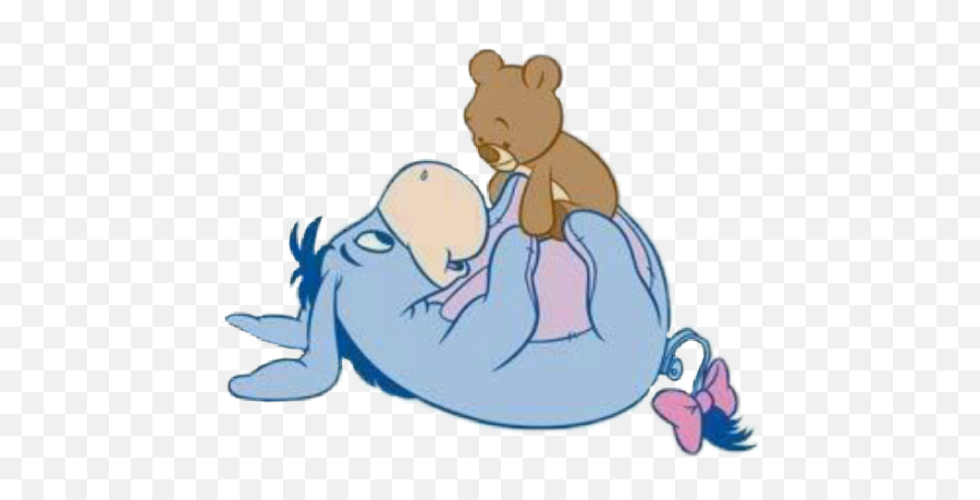 Eeyore Winniethepooh Winnie - Imagenes De Higor Bebe Emoji,Eeyore Emoji