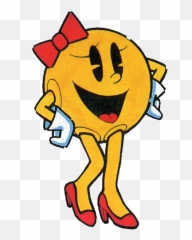 Digress - Ms Pac Man Art Emoji,Dork Emoticon