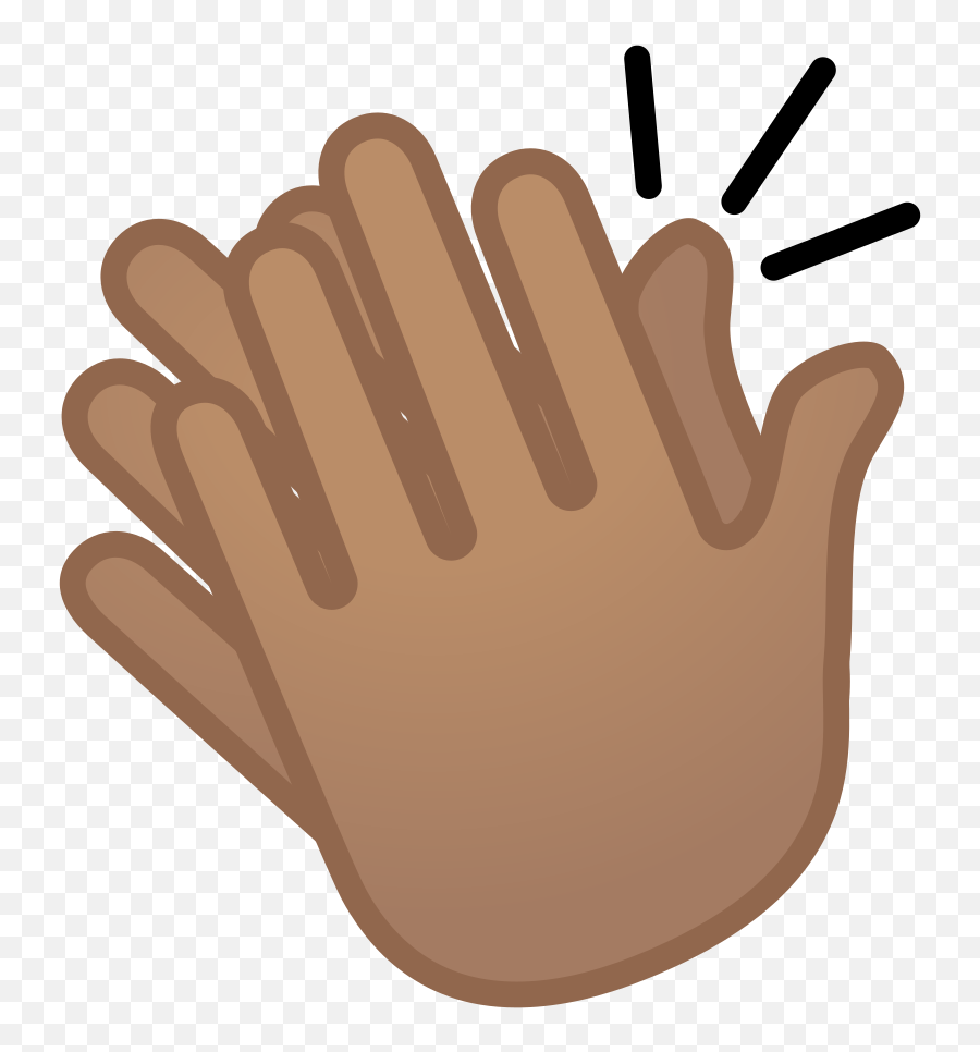 Transparent Background Hand Clap Emoji Transparent Cartoon - Clapping Hands Emoji,Handclap Emoji
