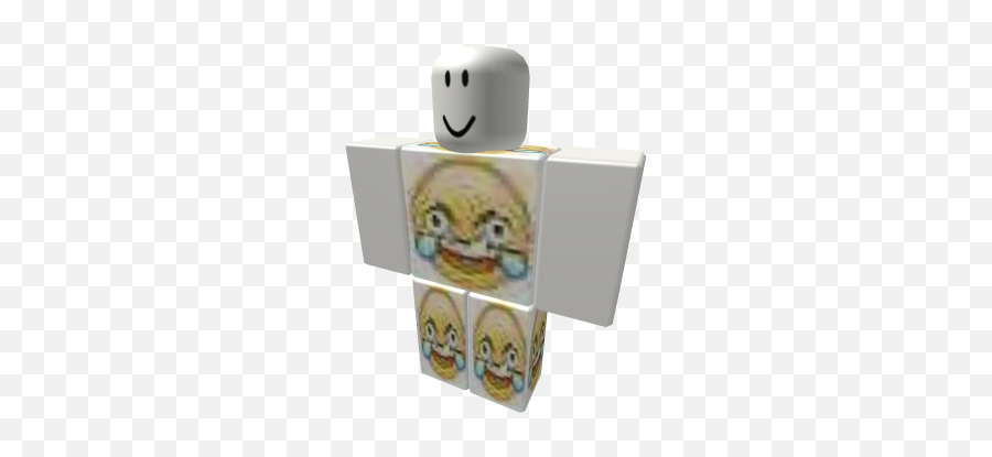 Crying Laughing Emoji Meme - Roblox Yellow Default Clothing,Laughing Emoji Meme