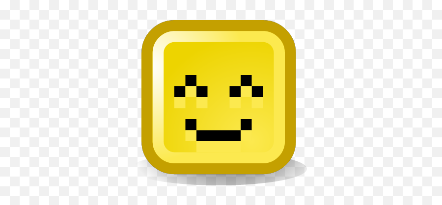 Pixel Smiley Face - Minecraft Pixel Art Fuck Emoji,Pixel Emoticon