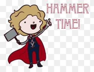 Clipart Man Hammer Transparent - Hammertime Transparent Emoji,Thor Hammer Emoji
