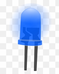 Led Lamps Light Free Vector Graphics - Blue Led Transparent Background Emoji,Extra Emojis Free