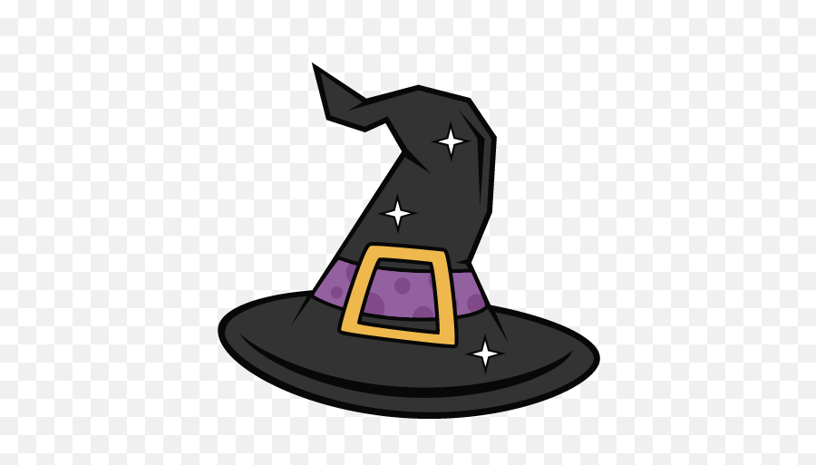 Witch - Cute Witch Hat Clipart Emoji,Witch Hat Emoji