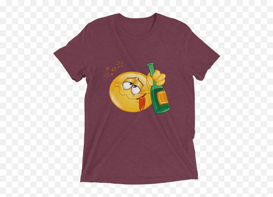 Funny Drunk Emoji Shirts - Smiley Face Unisex Tshirts Letu0027s Party Short Sleeve Tshirt D Generation X 2018 Logo,Grinning Face Emoji