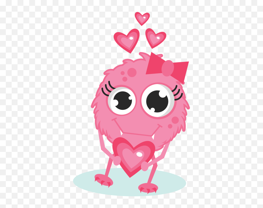 Monster Png And Vectors For Free - Cute Valentines Day Clipart Emoji,Monster Hunter Emoji