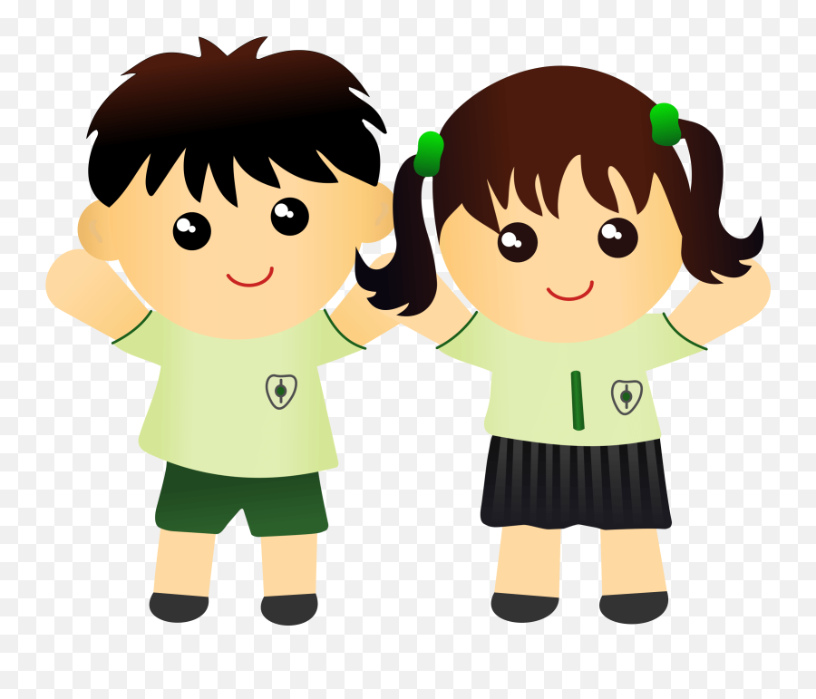 Free Asian Student Cliparts Download - School Uniform Clipart Emoji,Asian Girl Emoji