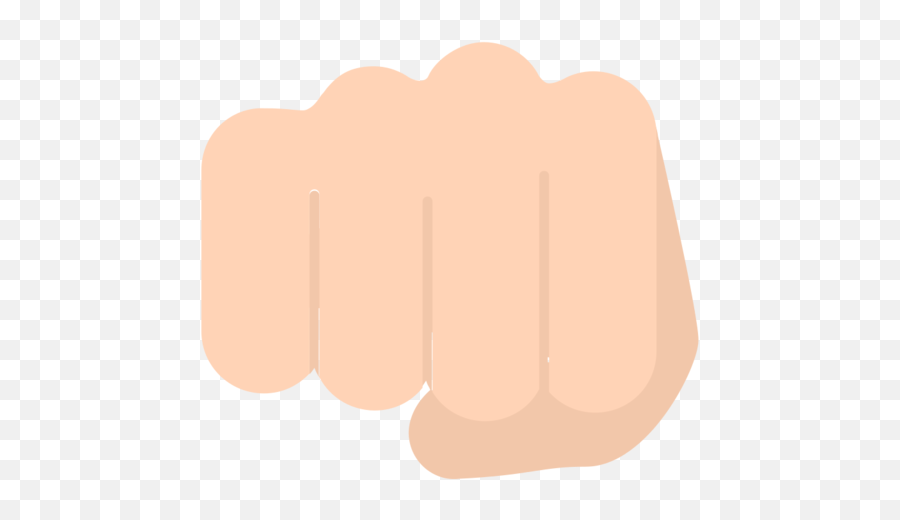 Oncoming Fist Emoji - Clip Art,Fist Emoticon