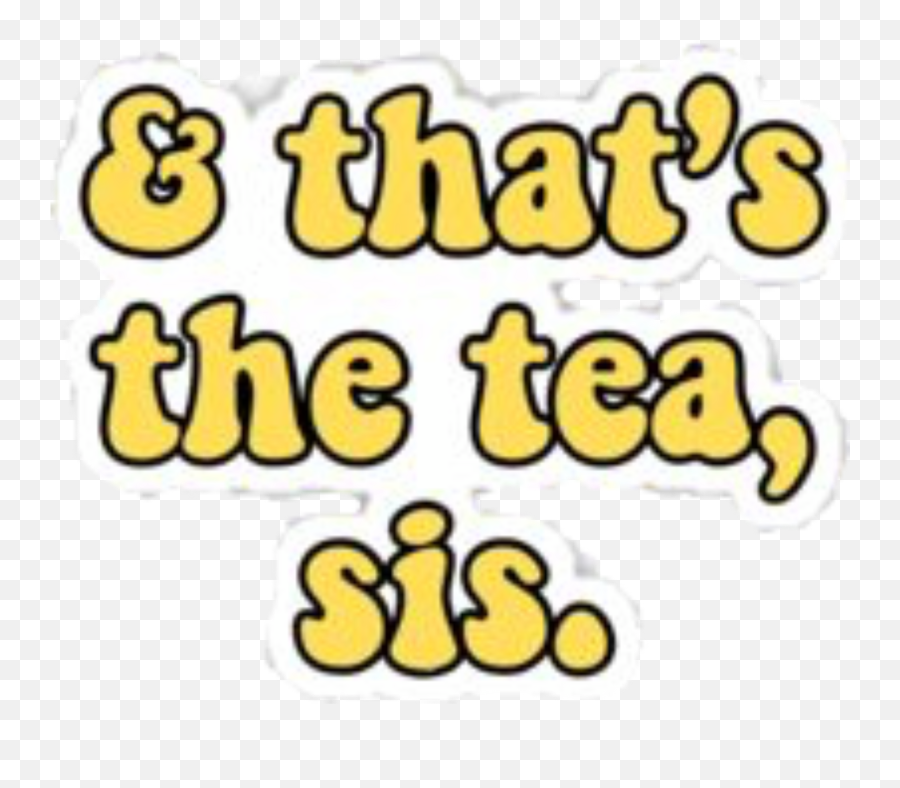 Tea - Sticker By Payday Emoji,Tea Emoticon