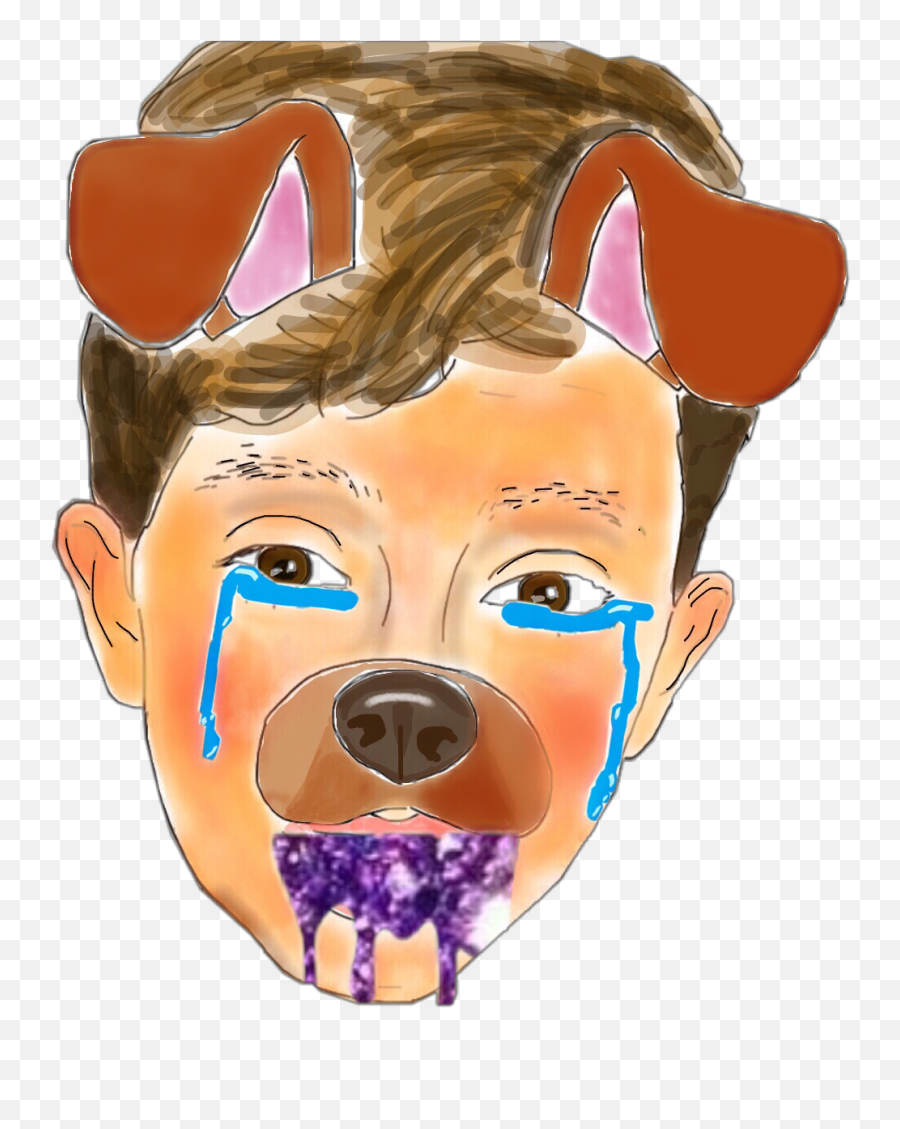 Jacob Head Crying And Throwing Up Jacobsartorius - Illustration Emoji,Emoji For Throwing Up