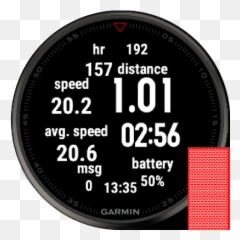 Data Field Builder Garmin Connect IQ - Circle Emoji
