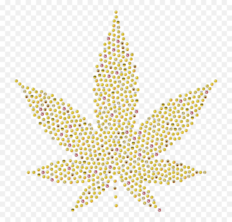 Download Free Png Smileys Marijuana Silhouette - Gin And Tonic Novelty Cake Emoji,Emoji For Weed