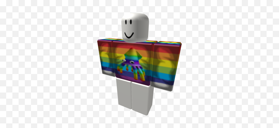 Rainbow Squid - Shirt Cookie Swirl C Roblox Emoji,Squid Emoticon