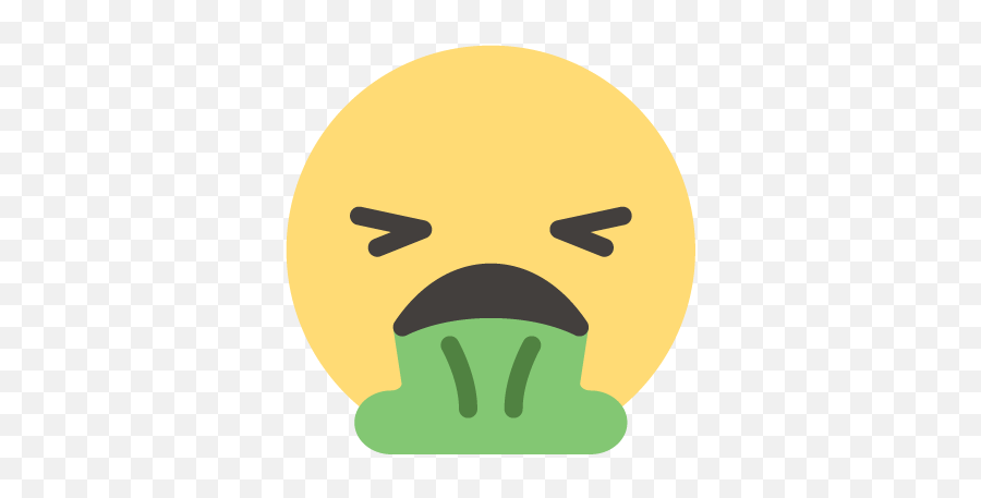 Vomiting Icon - Vomit Icon Emoji,Hypnotized Emoji