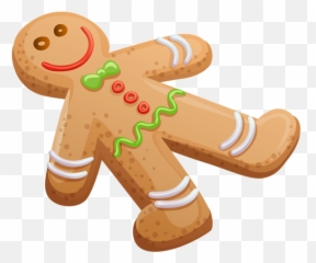 Gingerbread Man Biscuits Christmas Cookie - Transparent Background Gingerbread Png Emoji,Gingerbread Emoji