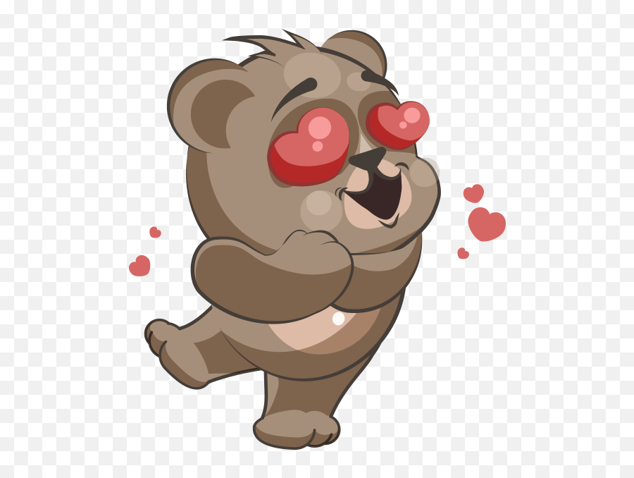 Cuddlebug Teddy Bear Emoji - Whatsapp Stickers Cute Panda,Emoji Bears
