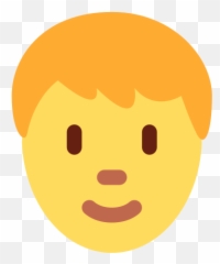 Twemoji2 1f9d1 - Clip Art Emoji,Smug Face Emoji