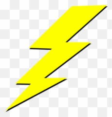 Lightning Flash Transparent Png Clipart Free Download - Bolt Emoji