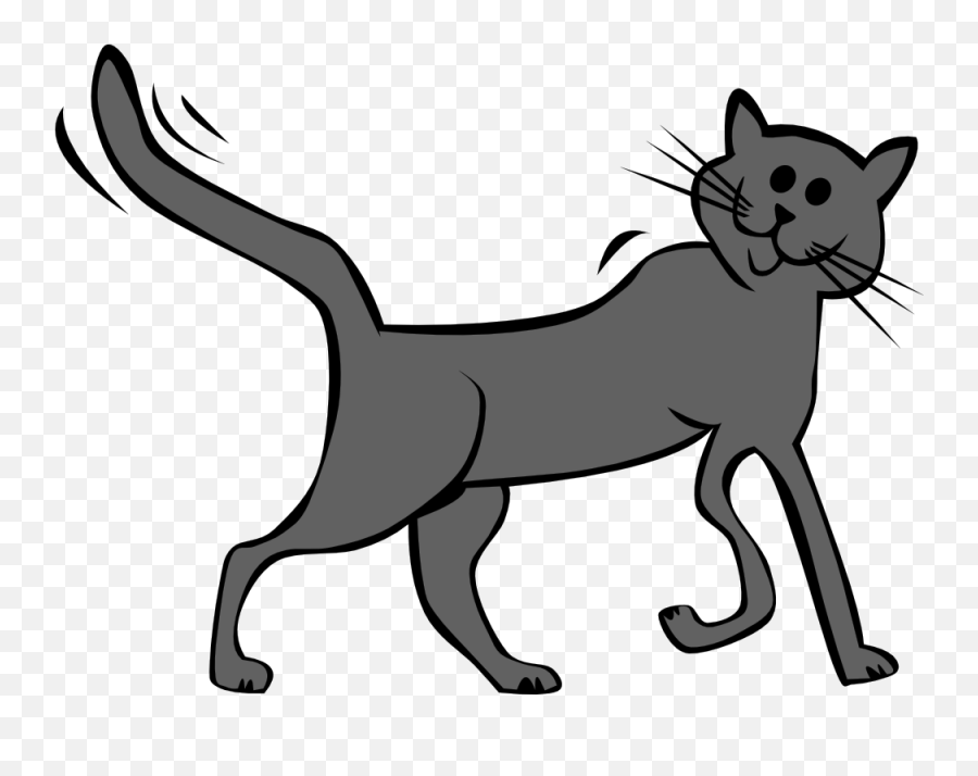 Free Cat Cartoon Pictures Download - Cat Moving Clipart Emoji,Dancing Cat Emoji