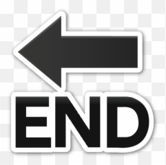 End With Leftwards Arrow Above - End Emoji Png,18 Emoji
