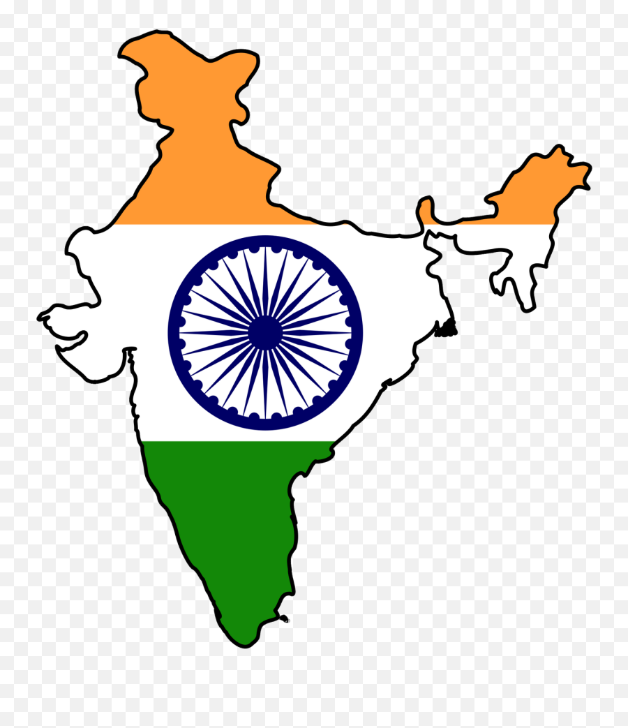 Indian India Clip Art Clipart - India Clipart Emoji,India Flag Emoji