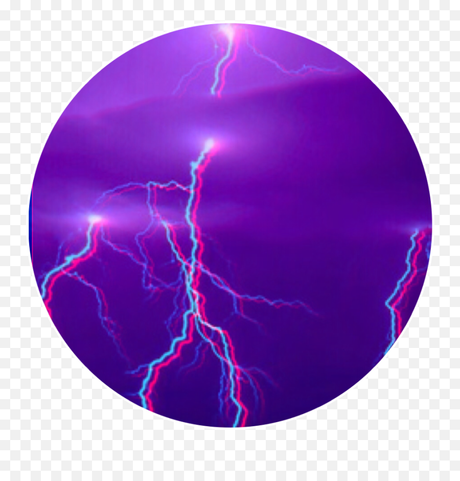 Purple Lightning Png - Aesthetic Lightning Purple Aesthetic Lightning Emoji,Lightning Emoji