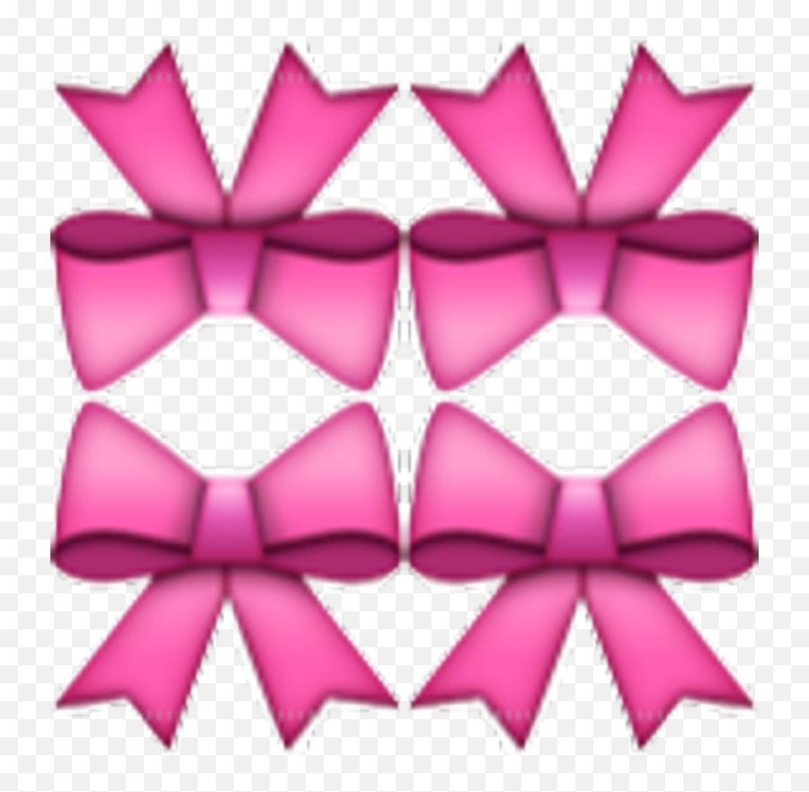 Bow Emoji Transparent Background - Pink Ribbon Emoji Png,Bow Emoji