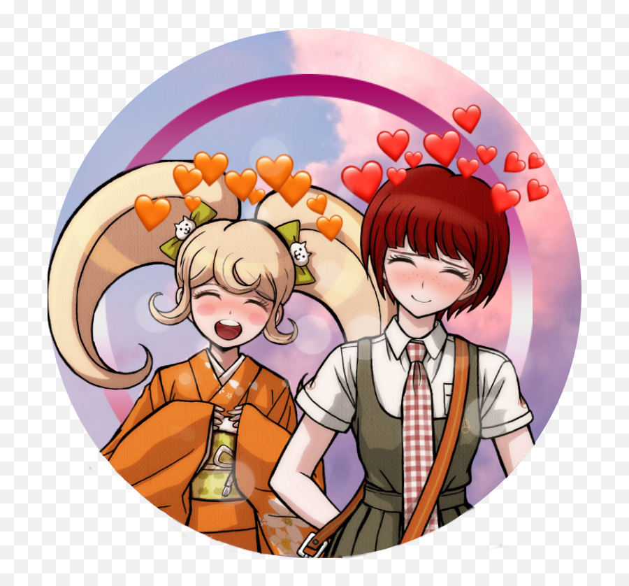 They Are Lesbian For Eachother Mahiyoko - 2 Emoji,Lesbian Emoji