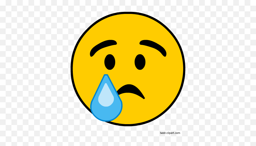 Download Emoji With A Tear Free Clip Art - Smiley,Window Emoji