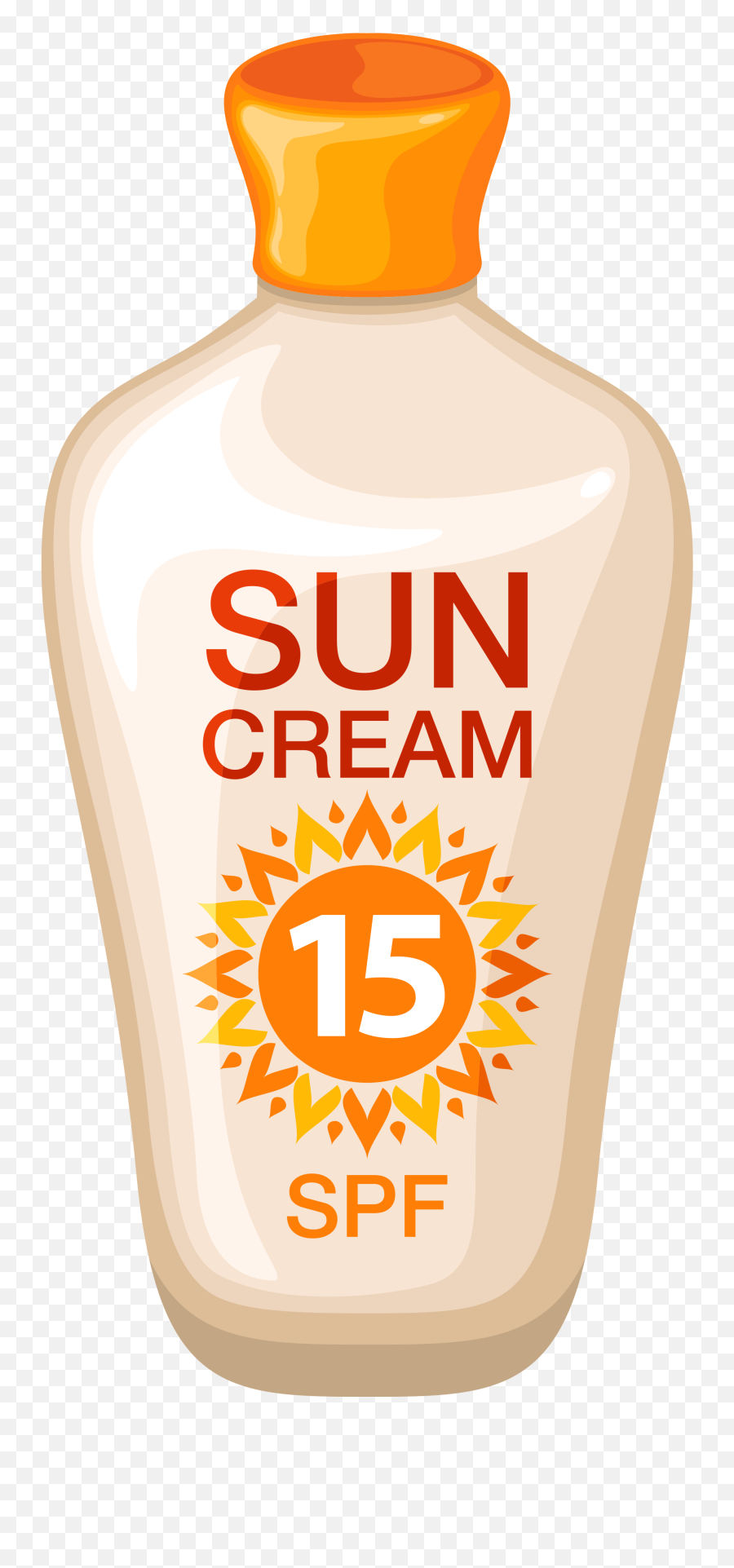 Transparent Background Sunscreen Clipart - Transparent Background Sunscreen Clipart Emoji,Sunburn Emoji