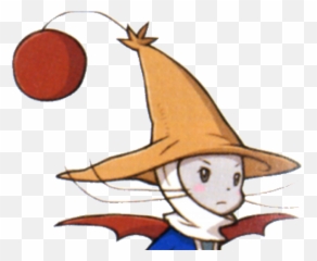 Final Fantasy Clipart Black Mage - Png Cartoon Emoji