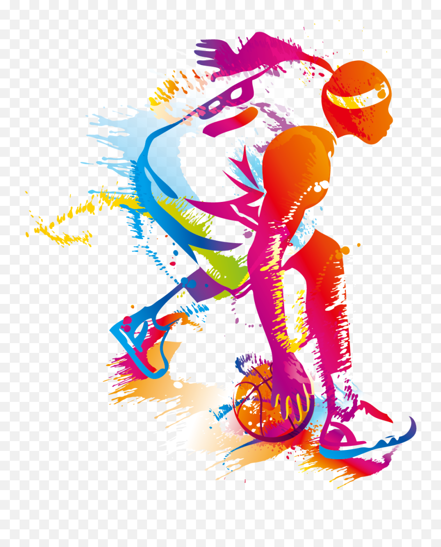 Download Basketball Photography Creative Players Team Sport - Creative Basketball Logo Design Emoji,Basketball Emoticon