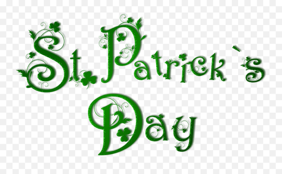 Happy St Patricks Day Clipart At - Calligraphy Emoji,St Patrick's Day Emoji Art