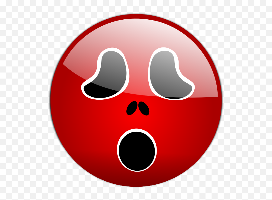 Vector Image Of Spooky Emoticon - Creepy Monster Face Clipart Emoji,Gun Emoji