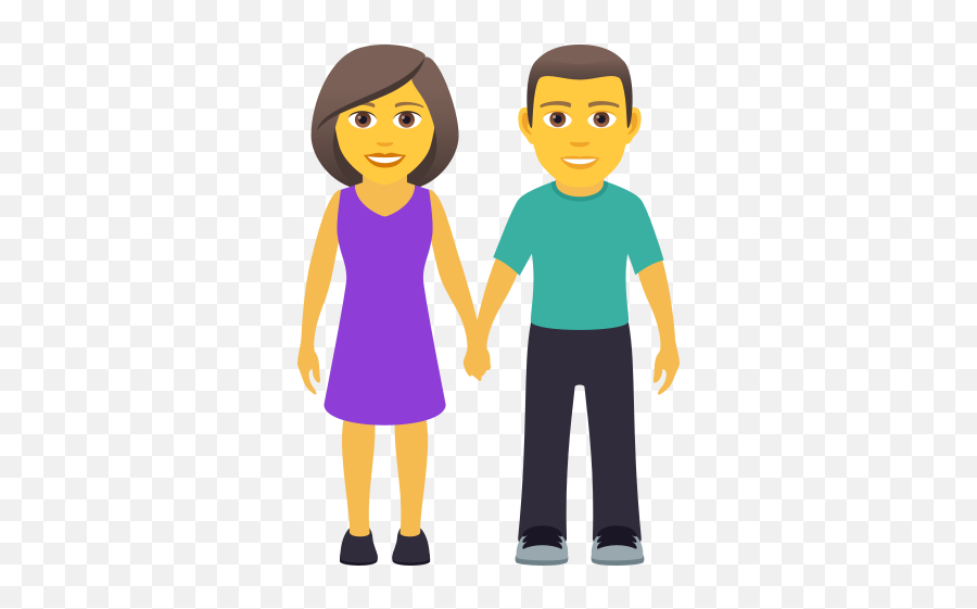 Emoji A Woman And A Man Holding Hands - Emoji De Una Familia,Shoulder Shrug Emoji