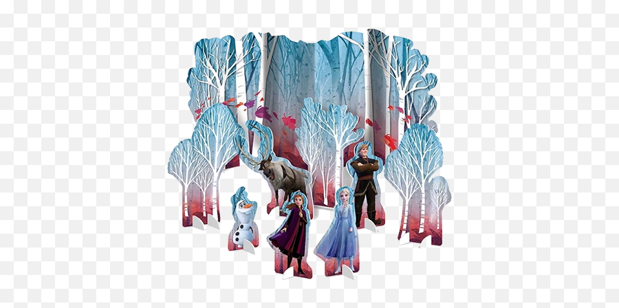 Frozen Table Decorating Kit Auckland Just Party Supplies Nz - Frozen 2 Table Decorating Kit Emoji,Emoji Frozen