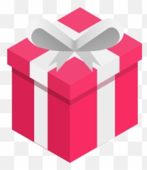 Free Small Present Cliparts Download - Transparent Cartoon Gift Box Emoji