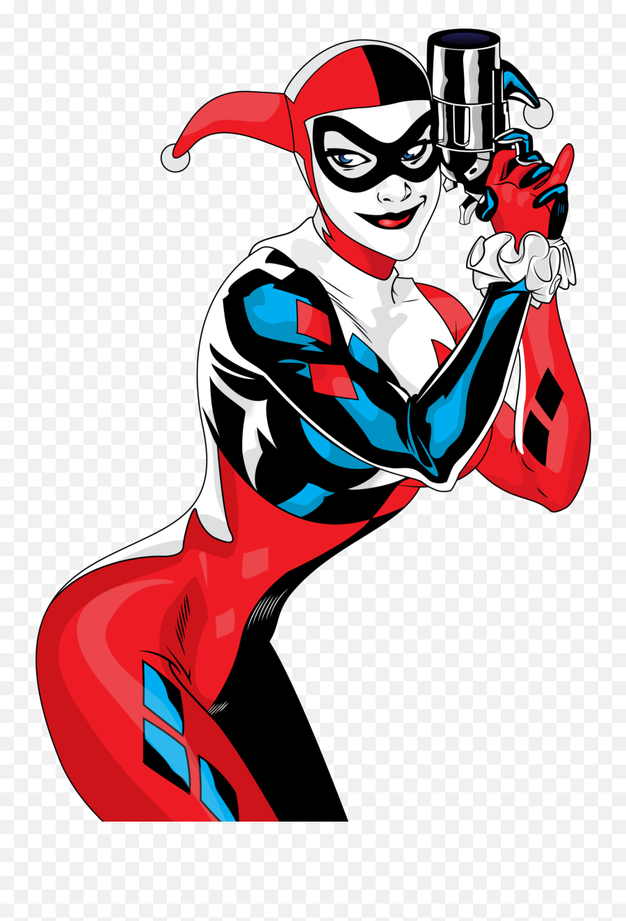 Harley Quinn Png Files - Transparent Harley Quinn Emoji,Harley Quinn Emoji