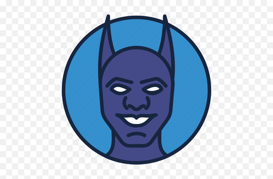 Superheroes And Villains Emoji - Cartoon,Batman Emoji