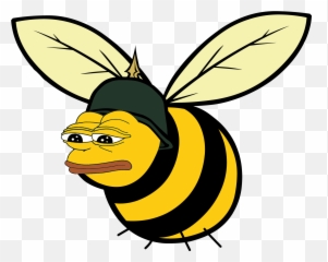 When Asked To Draw A Realistic Bee - Goonswarm Federation Emoji,Disapproving Emoji