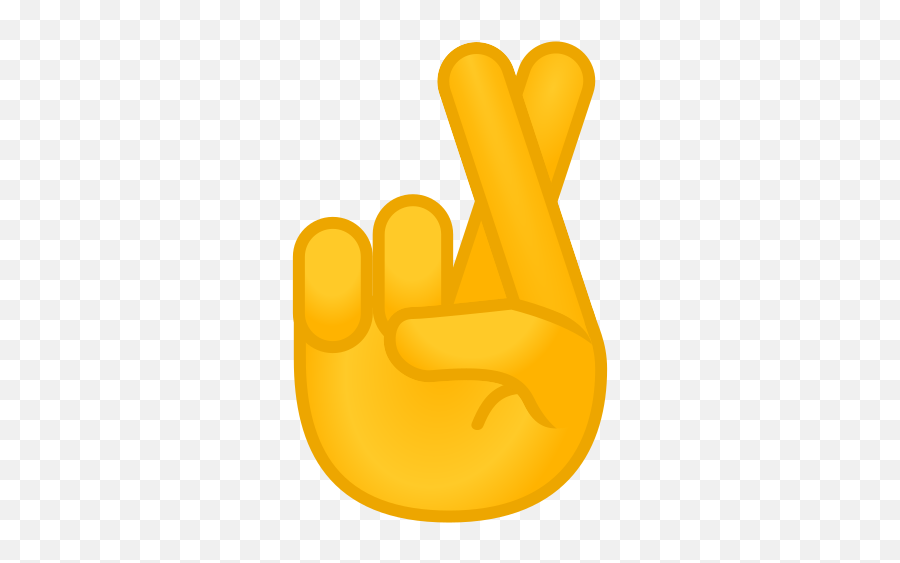 Crossed Fingers Emoji - Crossing Fingers Emoji,Ok Hand Sign Emoji