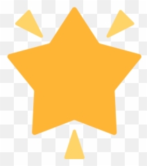 Glowing Star Emoji - Iconos De Estrellas Brillantes,Emoji Star