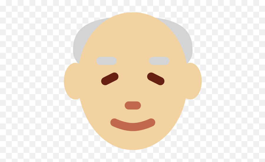 Old Man Emoji With Medium - Illustration,Old Man Emoji