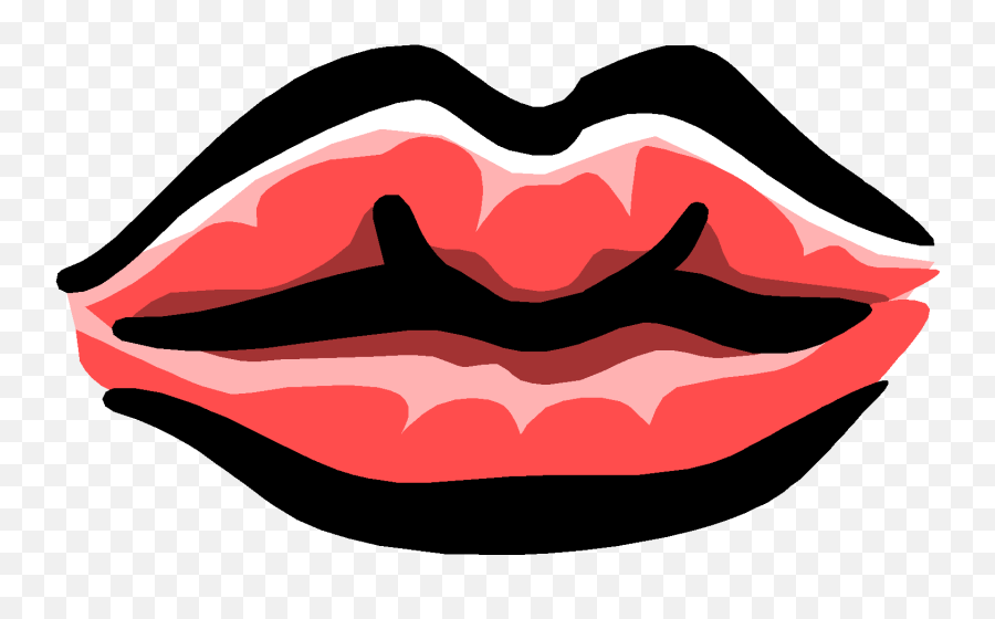 Mouth Shut Clipart Pack - Open Mouth Clipart Gif Emoji,Lips Chat Ear Emoji