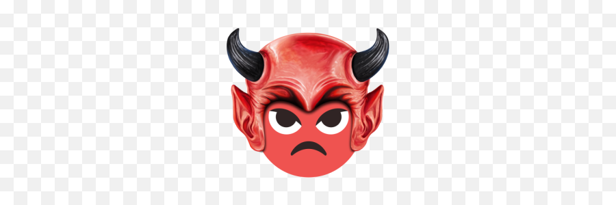 Emoji Devil - Mask,Devil Face Emoji