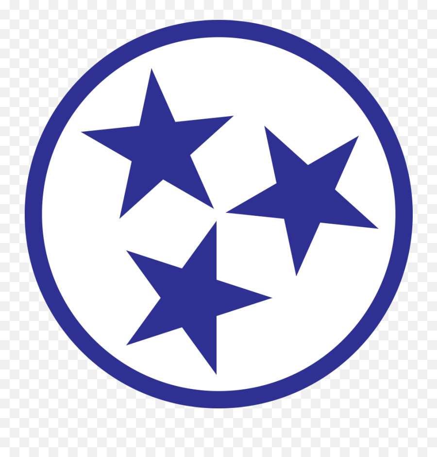 Tennessee Drawing Tri Star Transparent - Tennessee Tri Star Emoji,Tennessee Flag Emoji