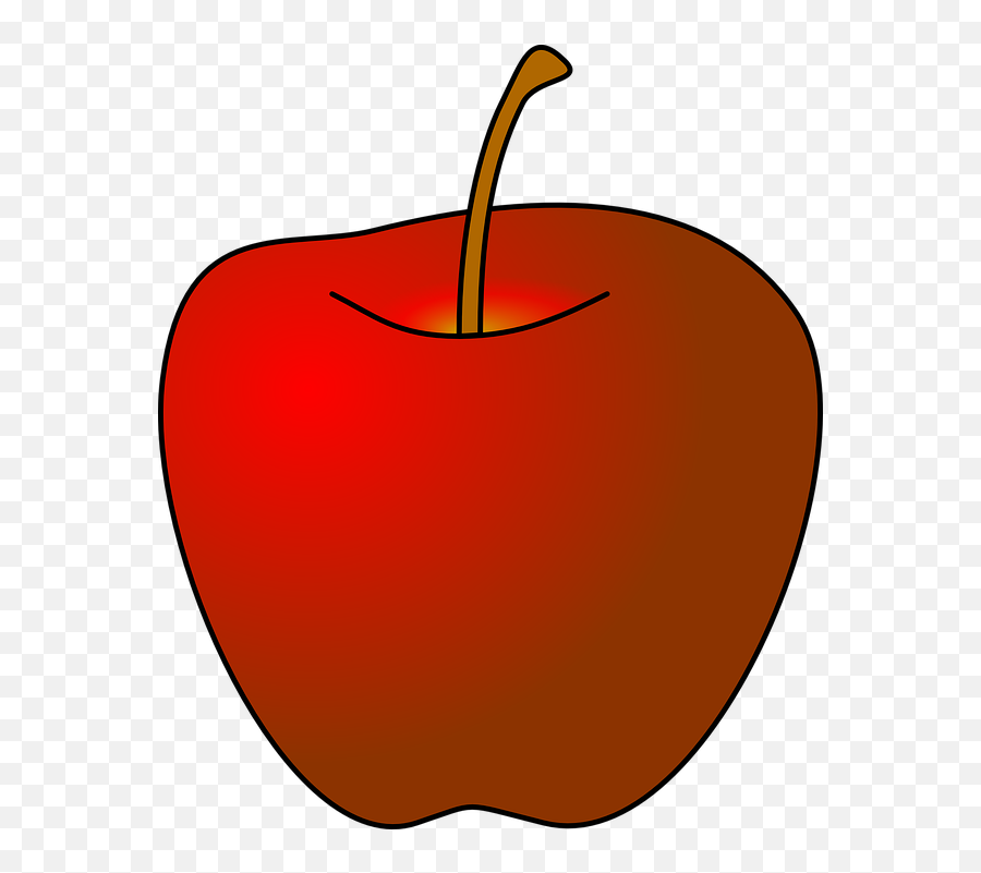 Free Red Apple Apple Vectors - Sundt Mad Gennemsigtig Baggrund Emoji,Nail Biting Emoticon