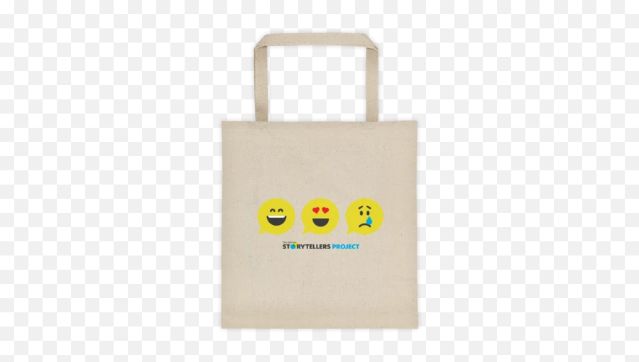 Storytellers Emoji T - Canvas Snack Bag,Emoji Shoulder Bag