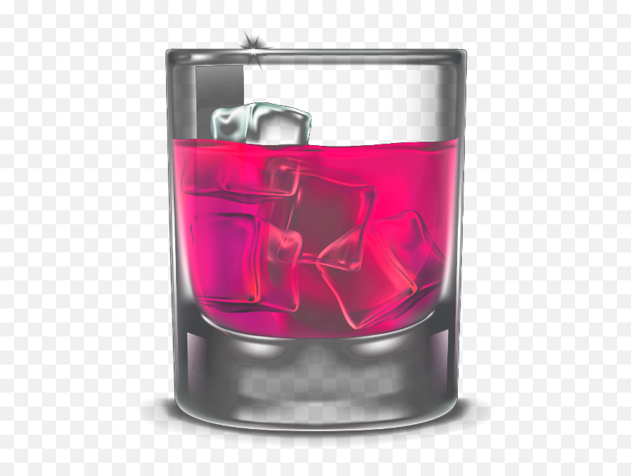 Drink Mixeddrinks Liquor Pink Cocktail - Wine Emoji,Tumbler Glass Emoji
